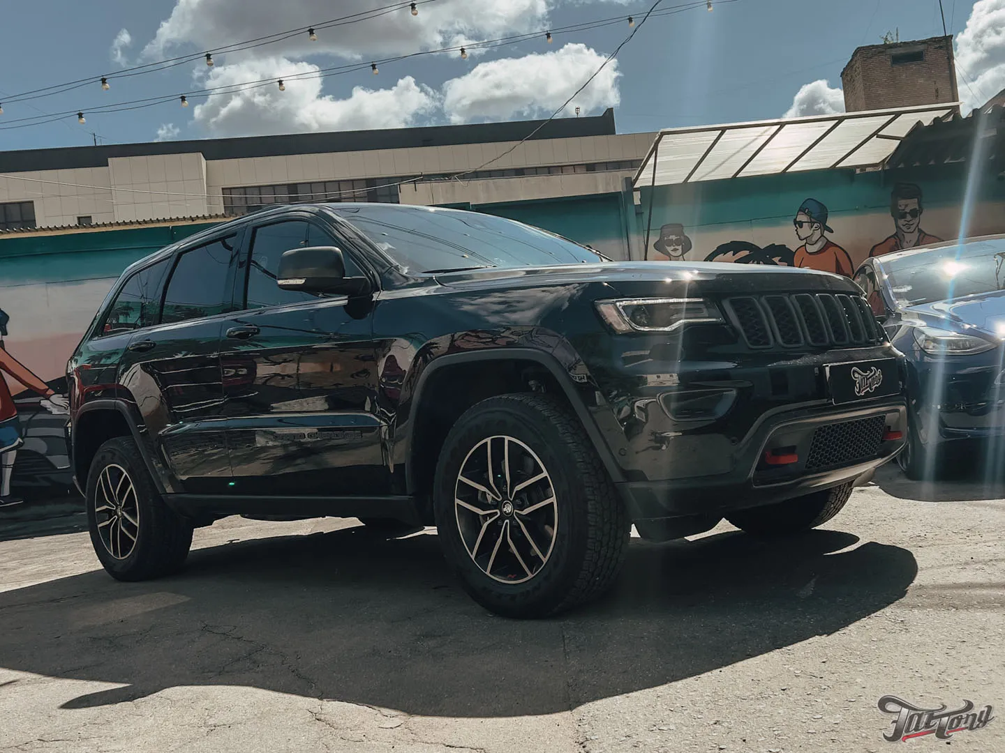 Новая выхлопная система для Jeep Grand Cherokee Trailhawk